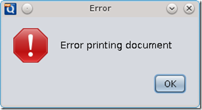 Error-Printing-Document